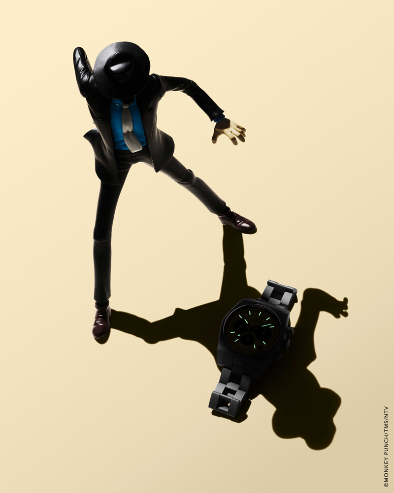 1971年，ZENITH即與《魯邦三世》連結，成為日後推出聯名款的基礎。（ZENITH提供）