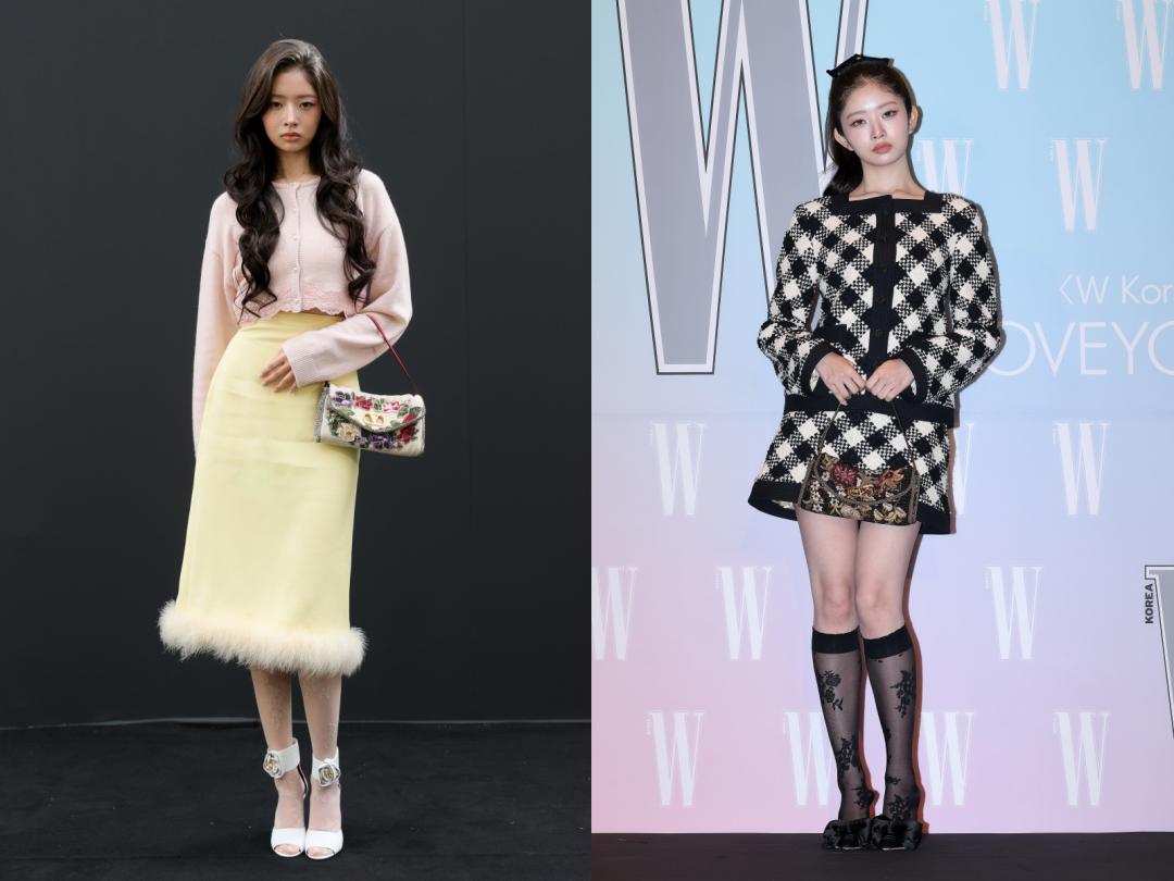 Rei以VALENTINO DeVain信封包演繹奢華千金氣質與復古女伶感。