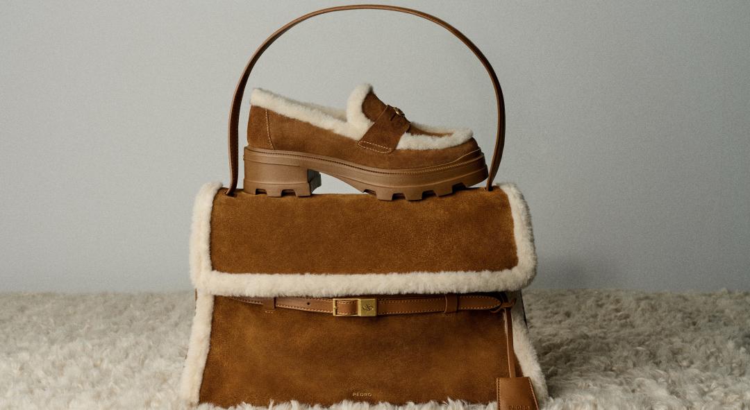 PEDRO推出一系列點綴毛毛細節的秋冬配件。