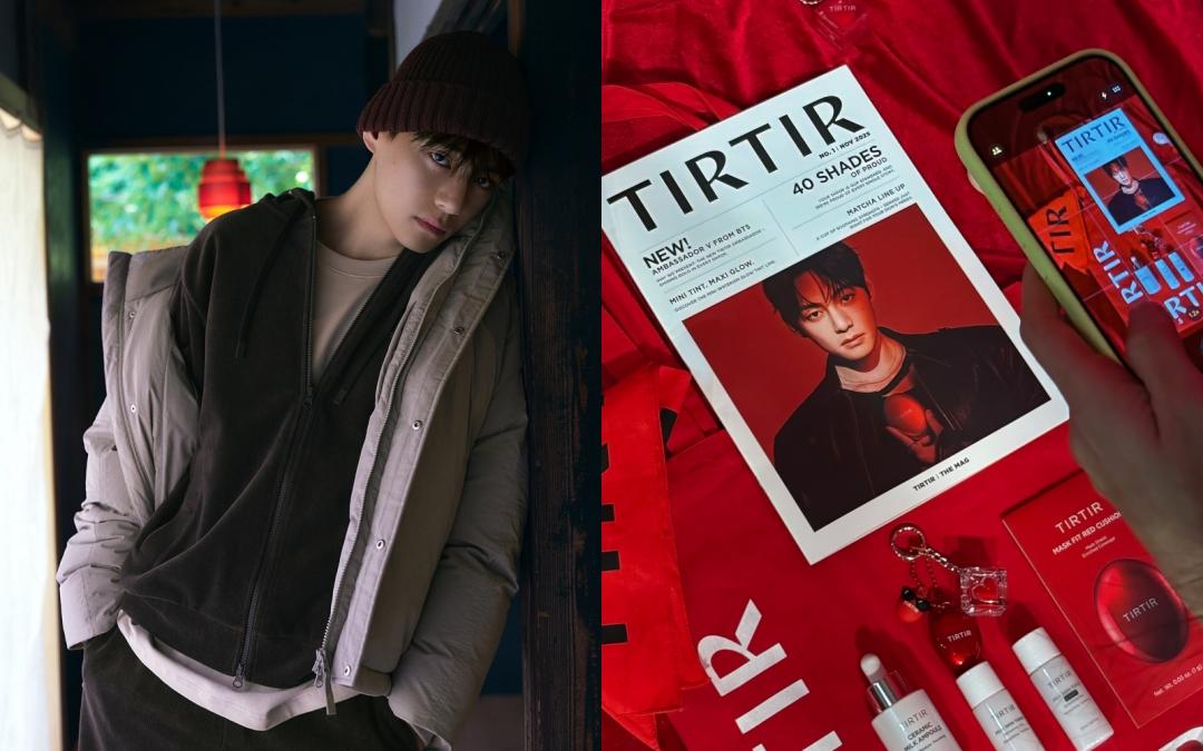 V退伍後半年，馬上從男神前輩手上接過代言棒，究竟帶貨成效如何，品牌方都在看。