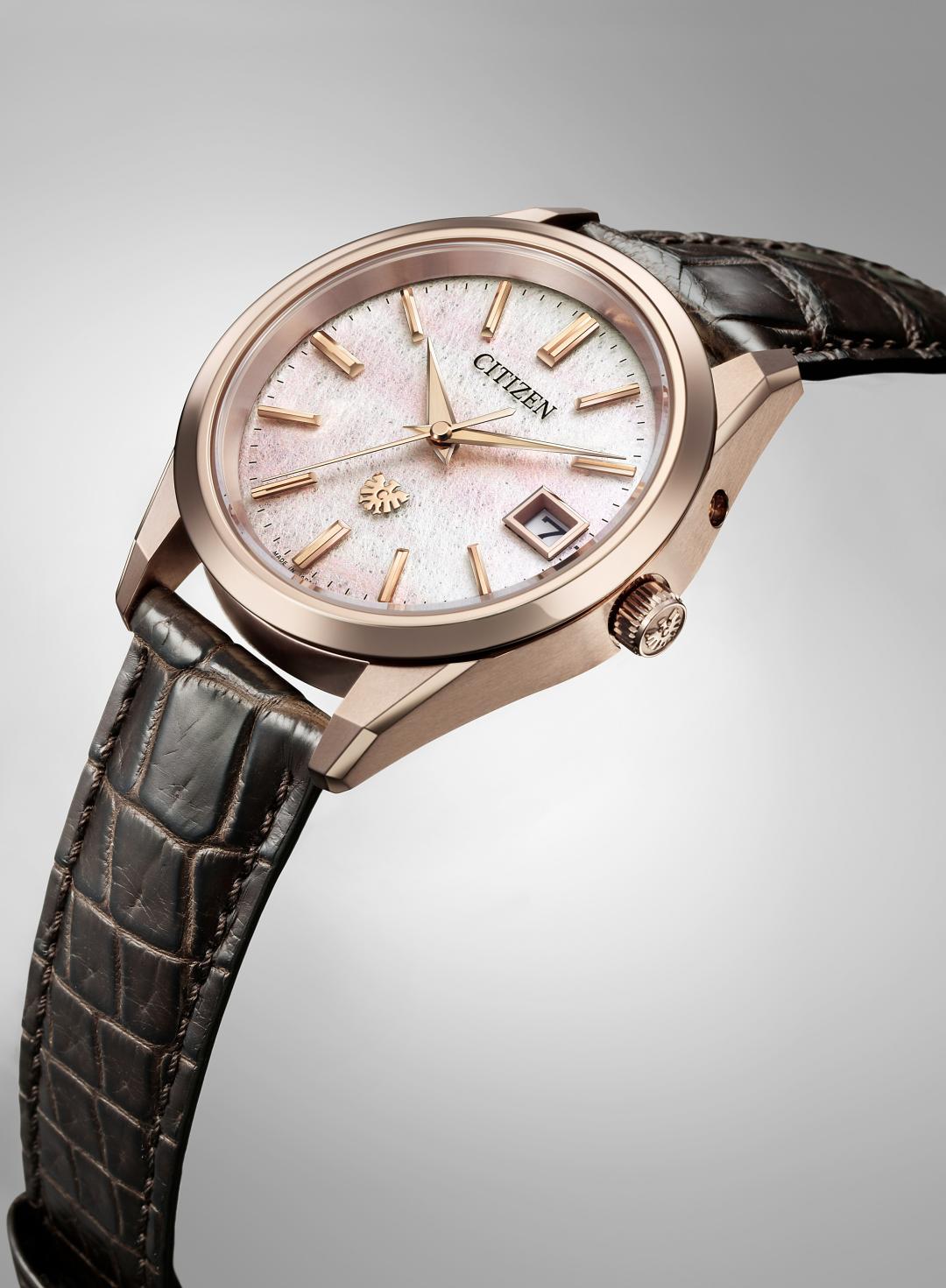 The CITIZEN AQ4106-00A錶款，118,000元。(CITIZEN提供，以下同)