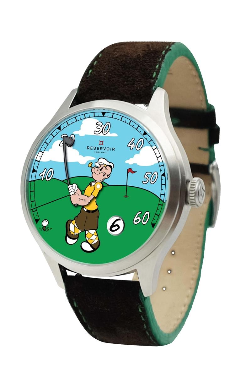 RESERVOIR x Popeye Golf聯名腕錶，186,000元。（RESERVOIR提供）