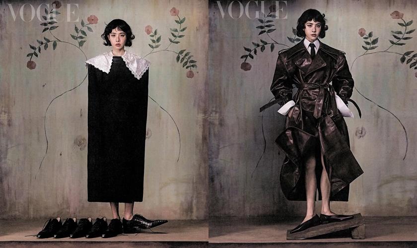 復古妝髮讓人第一眼差點認不蔡依林。