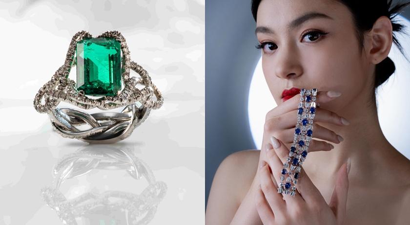 台灣珠寶設計師陳正勳首度舉辦珠寶展。(豆葉珠寶提供，以下同)