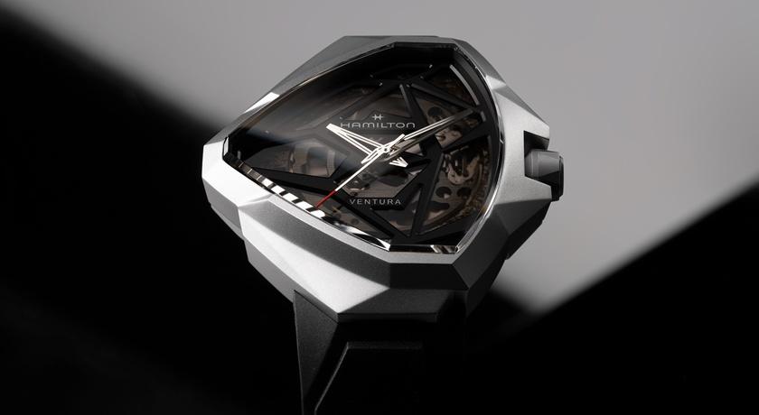 漢米爾頓探險系列Edge推鏤空款!招牌盾形錶殼稜角分明 科幻迷必收