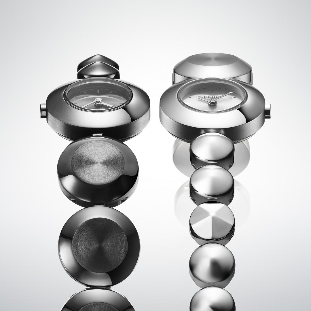 (左)SEIKO「power design project」系列SSEH023J錶款12,500元、右SSEH021J錶款11,500元。