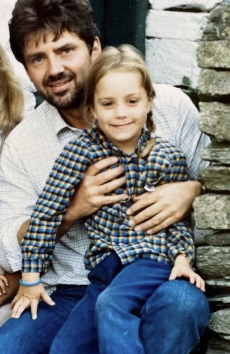 凱特王妃和父親麥可‧密道頓。(翻攝自IG)