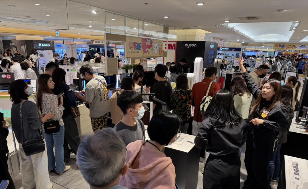 今年週年慶買氣和人氣雙雙成長。