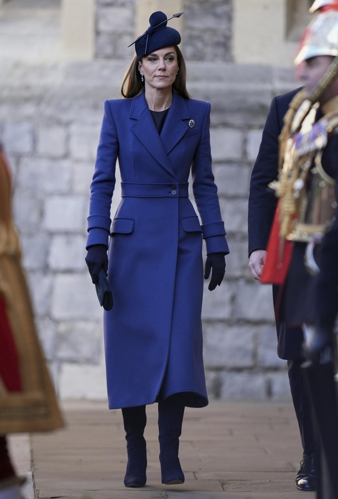 凱特王妃的同款服裝經常造成搶購。(美聯社)