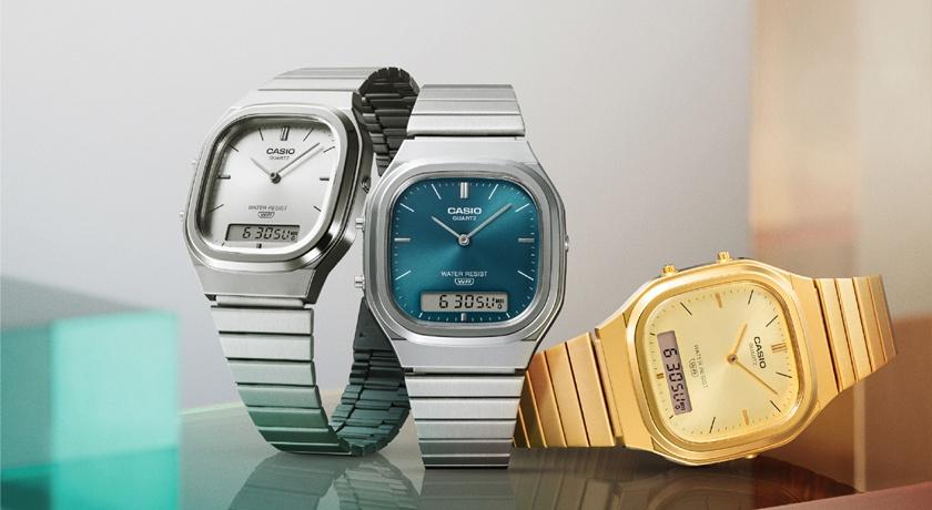 CASIO人氣Vintage復古錶一口氣推3新色!指針搭數位顯示超實用 2千有找