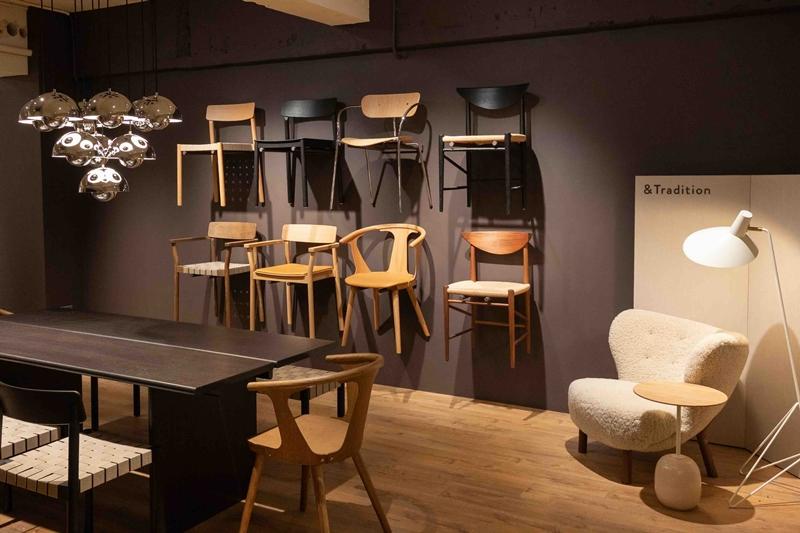 The Chair Lab展間，強調椅子是設計語彙的起點。（MARAIS提供）