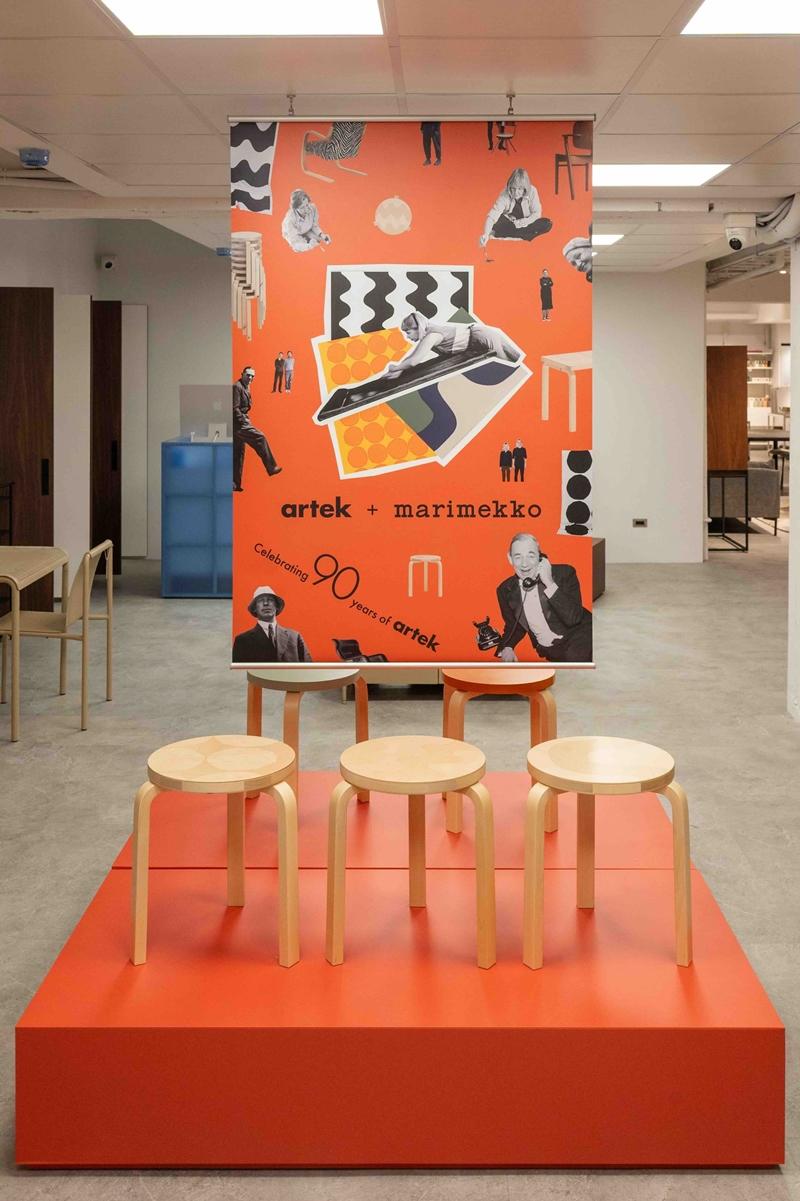 期間限定快閃策展空間啟動ARTEK × Marimekko夢幻連乘台灣首展亮相。（MARAIS提供）