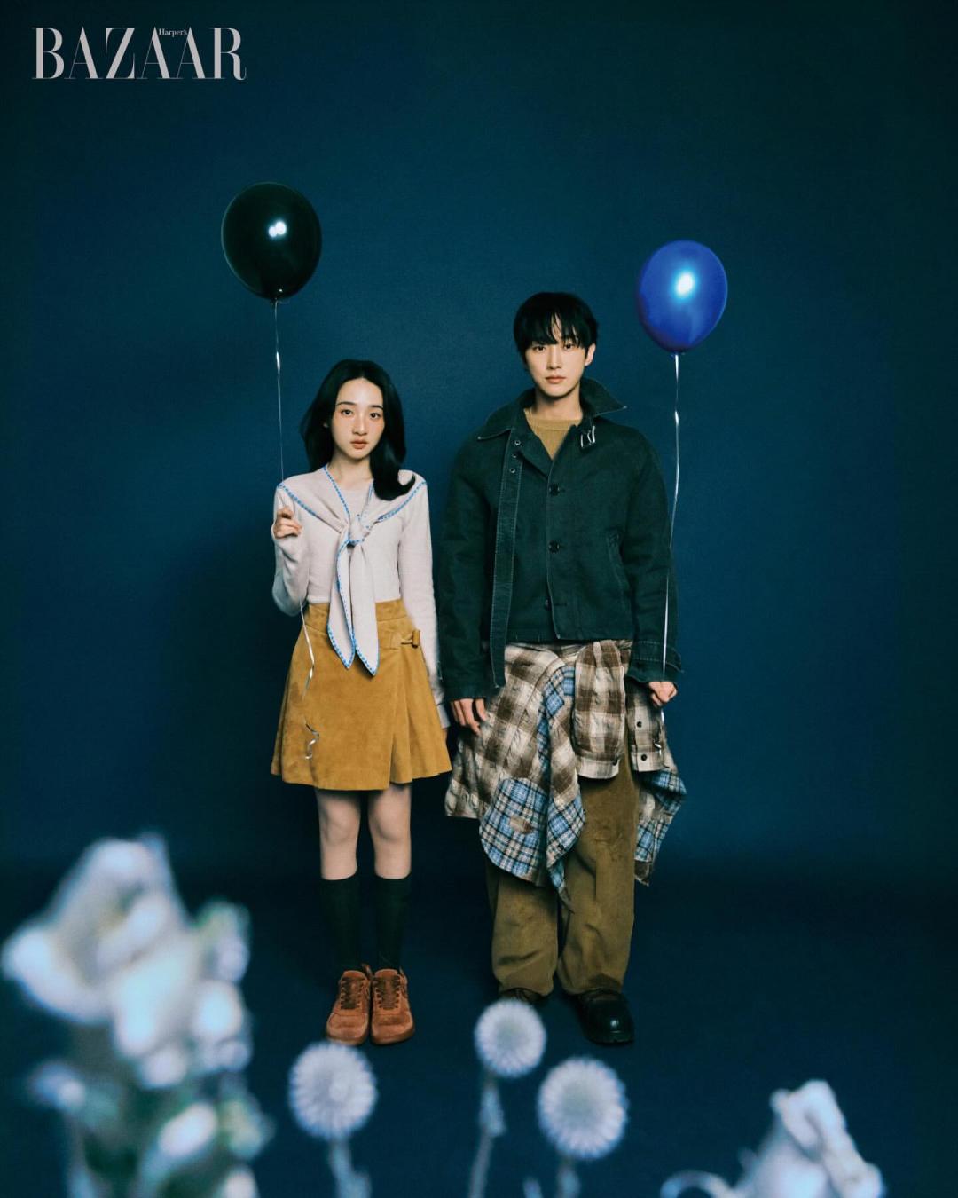 李沐、振永穿LOEWE造型展現秋冬層次風格。