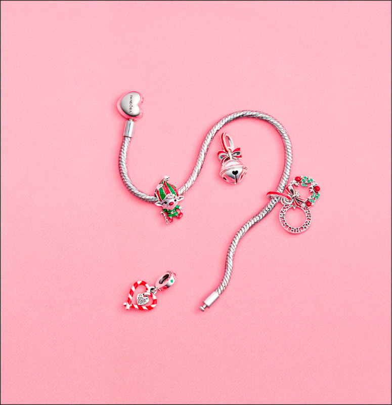 Pandora將耶誕的應景元素全都轉化為精巧吊飾，每個2,080元起。