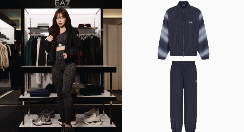 EA7秋冬系列主打運動機能性 獨家科技面料套裝穿著貼膚舒適 一日店長李多慧展現活力能量