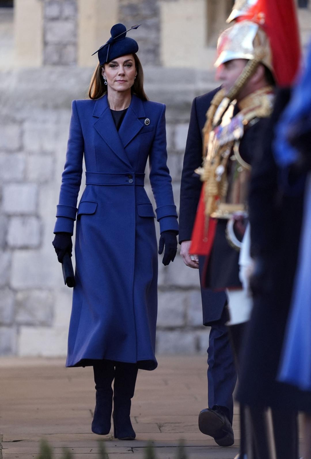 大病初癒的凱特王妃今年頻繁亮相。(路透)