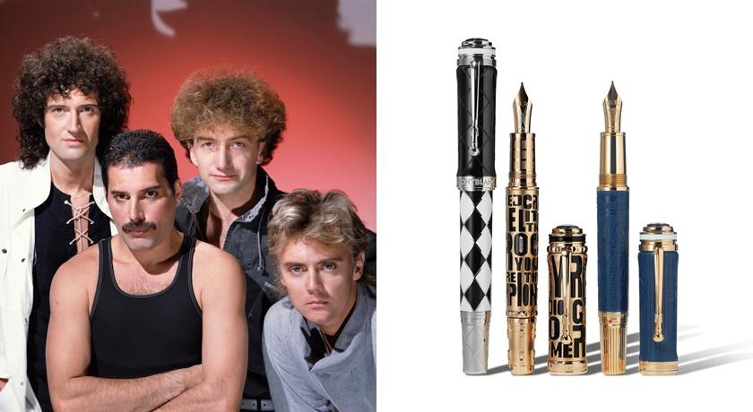 萬寶龍推皇後合唱團鋼筆滿滿搖滾風！團員特色、經典曲目變筆身 鐵粉必收