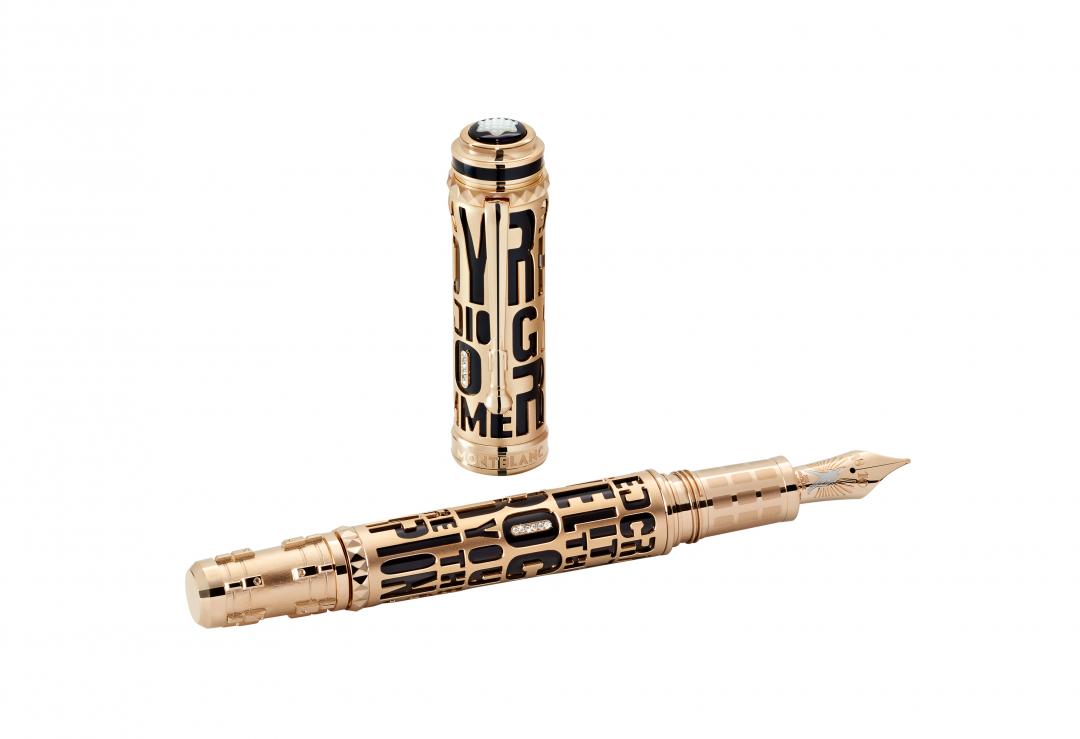 著名人物系列皇後樂團限量版95鋼筆，約1,656,000元。