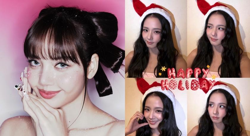 Lisa把自己包成耶誕禮物！馬甲狠贏Jisoo公主風 Rosé薄紗睡衣私照意外最辣