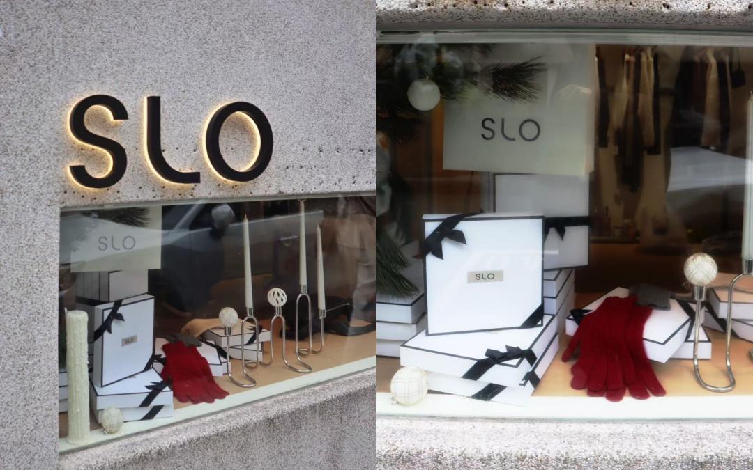 SLO快閃店地址：台北市大安區大安路一段125號1樓。