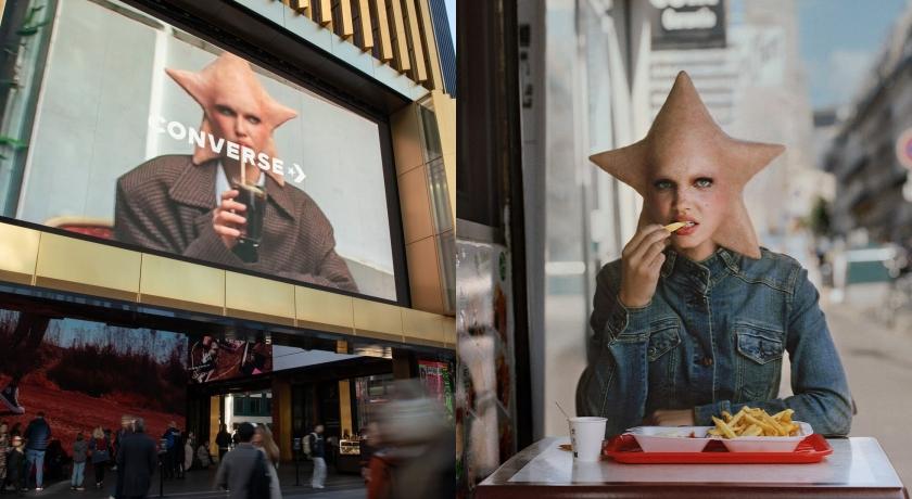 CONVERSE攜手荷蘭先鋒視覺藝術家Lois Cohen推出全新形象企劃「KEEP MAKING」，以超現實手法重新詮釋品牌經典符碼，將創作精神直接「長」在身體之上。