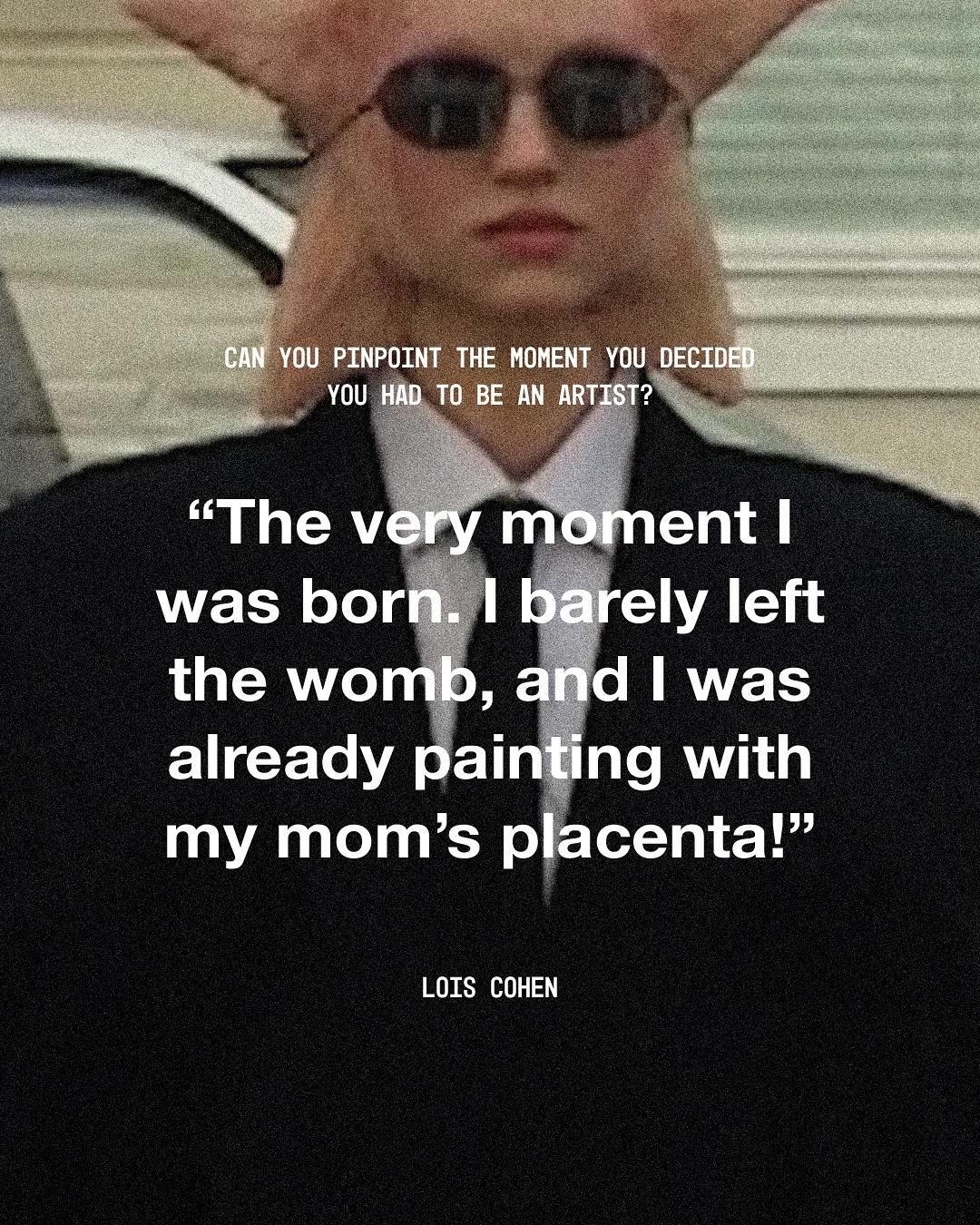 Lois Cohen擅長以超現實與怪誕視覺語彙描繪「異類」處境。