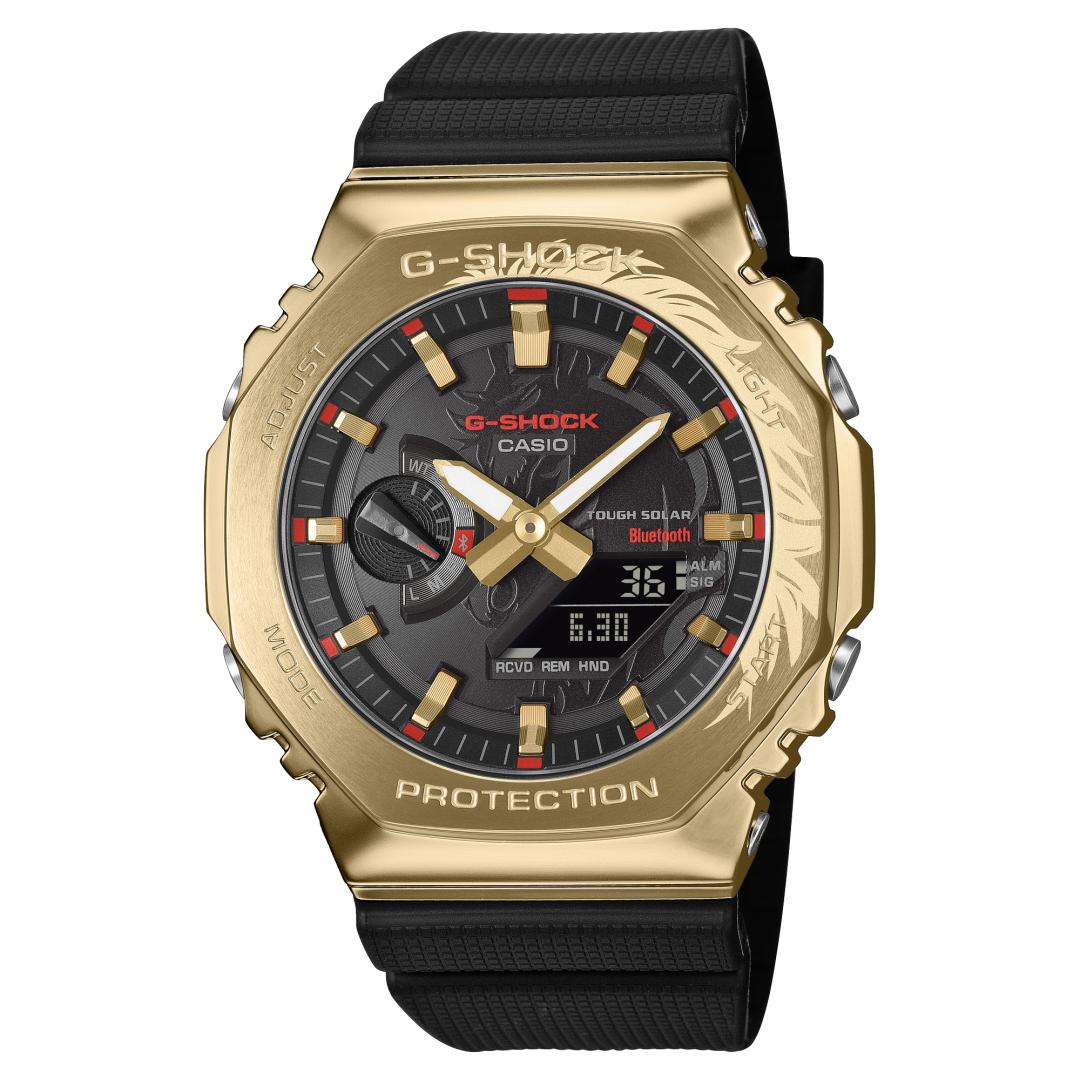G-SHOCK推出2026馬年生肖錶款GBM-2100CX-9A，8,900元。(G-SHOCK提供，以下同)