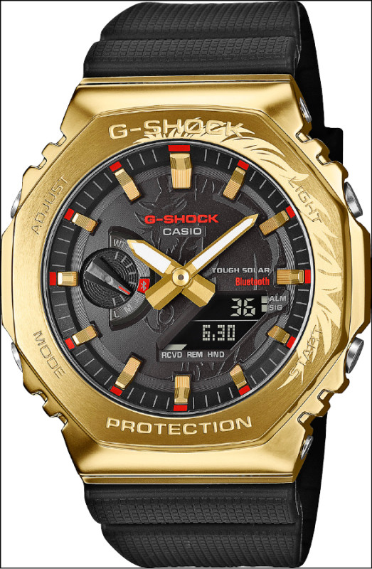 G-SHOCK推出2026馬年生肖錶款GBM-2100CX-9A，8,900元。