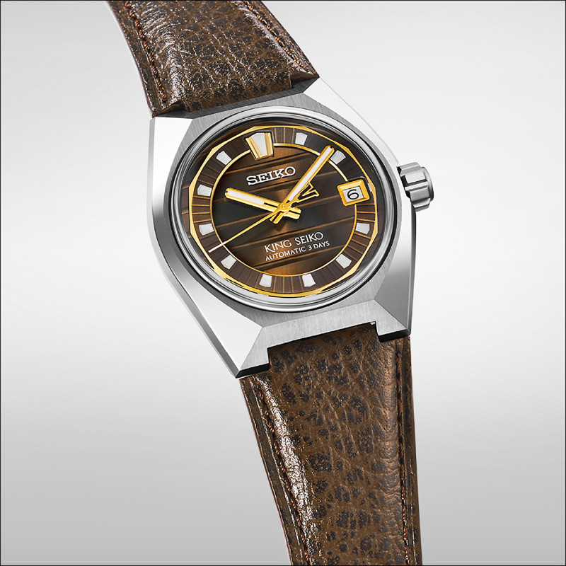 多切面錶殼、東京地平線錶盤，都是VANAC系列經典特色。