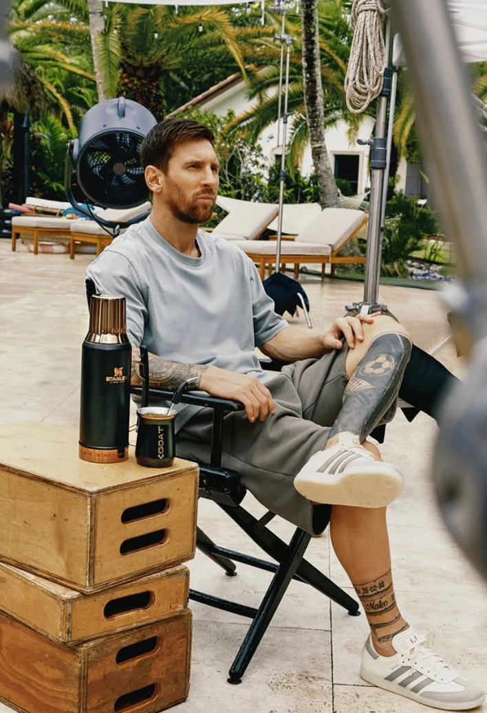 Stanley與足球天王梅西推出聯名系列。（Stanley提供，以下同）