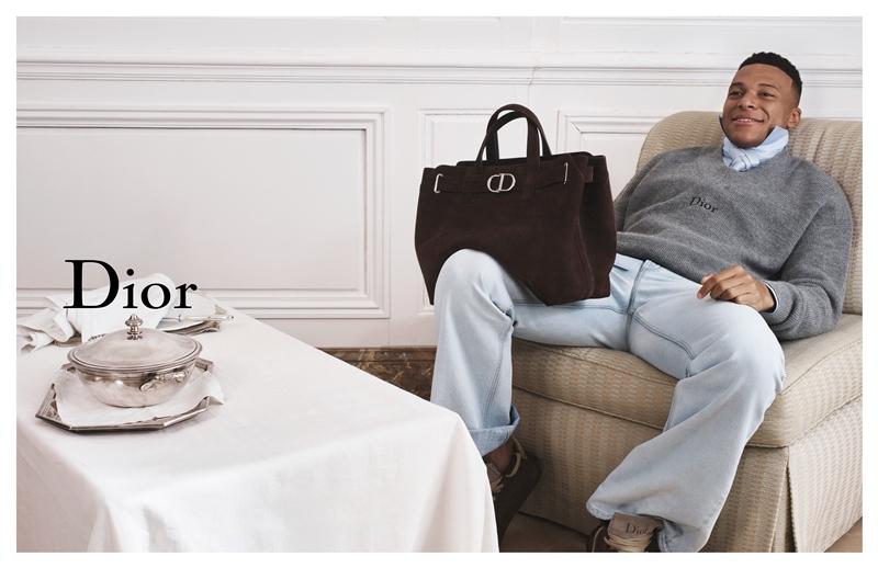 Kylian Mbappé。（Dior提供）