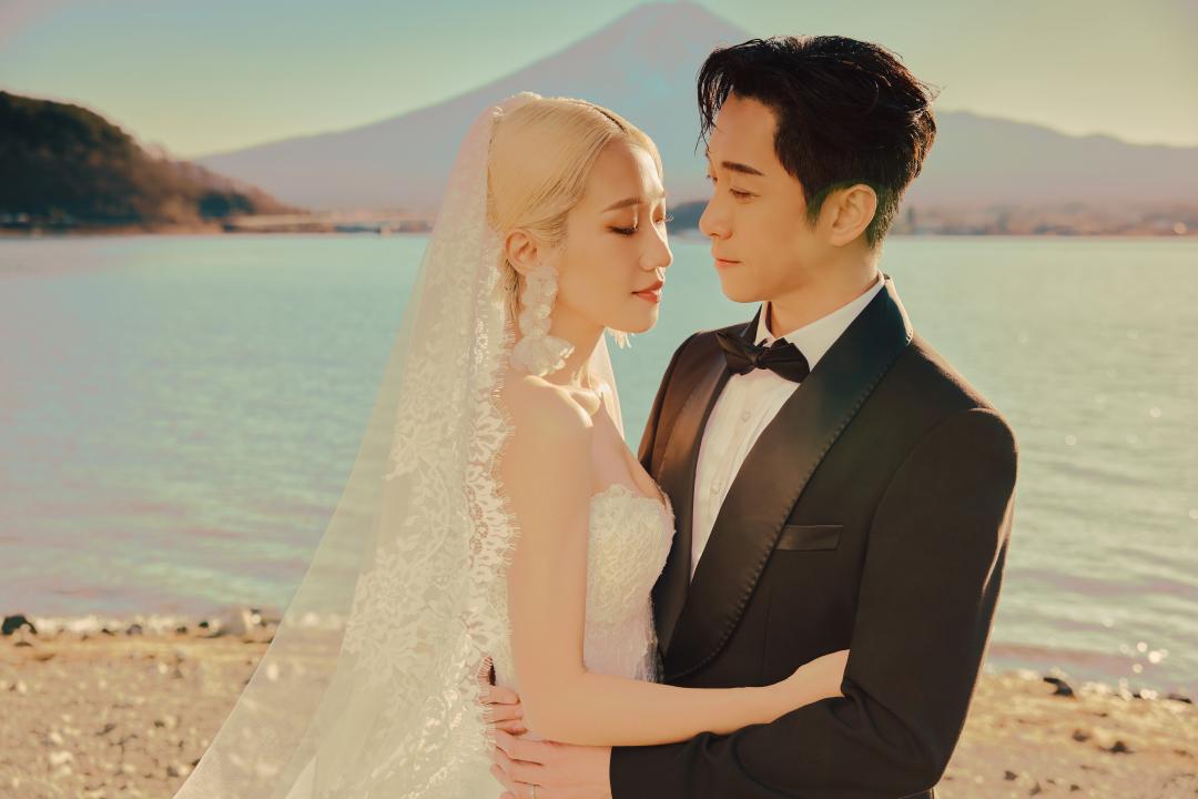 小倆口將對方比做富士山，是可靠又踏實的人生伴侶。