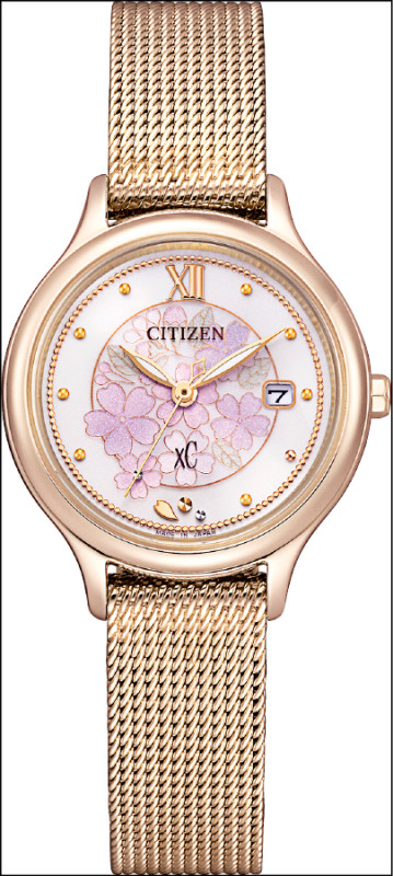 光動能「花曜日」亞洲限定款EW2638-56A，18,800元。