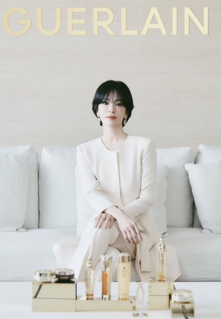 宋慧喬去年成為嬌蘭亞太區品牌大使。