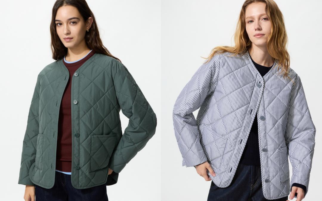 PUFFTECH輕暖科技無領外套，素色及印花版本，原價NT$1,990元，期間限定特價NT$1,690元。