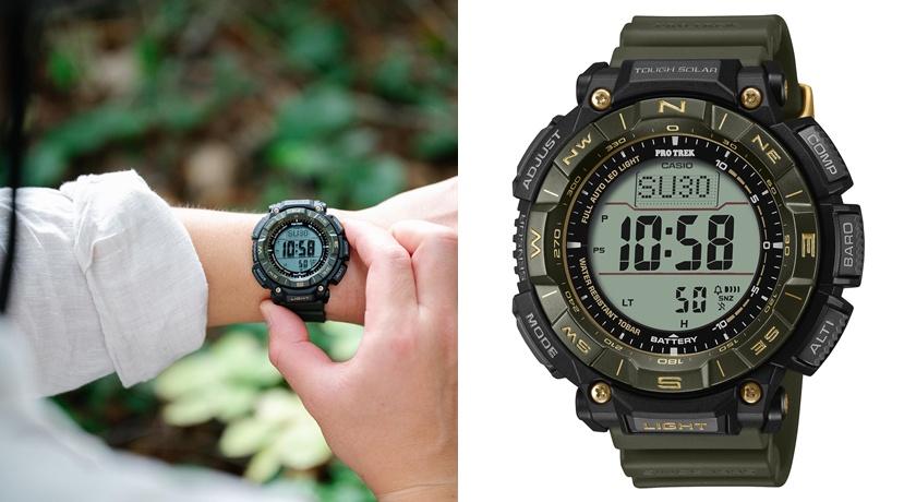 CASIO最強悍PRO TREK綠金配色帥翻！環保材質搭三重感應器 萬元有找