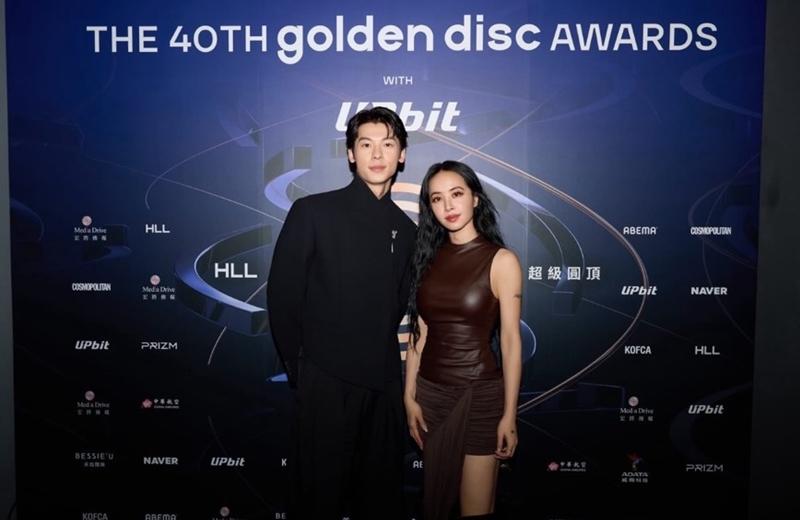 許光漢、蔡依林在今年的金唱片獎中同為頒獎嘉賓。（翻攝自instagram）