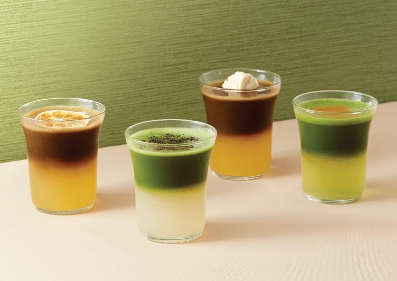 結合台灣在地水果的特調品。（TSUJIRI辻利茶舗提供）