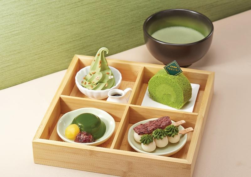 辻利時光套餐。（TSUJIRI辻利茶舗提供）