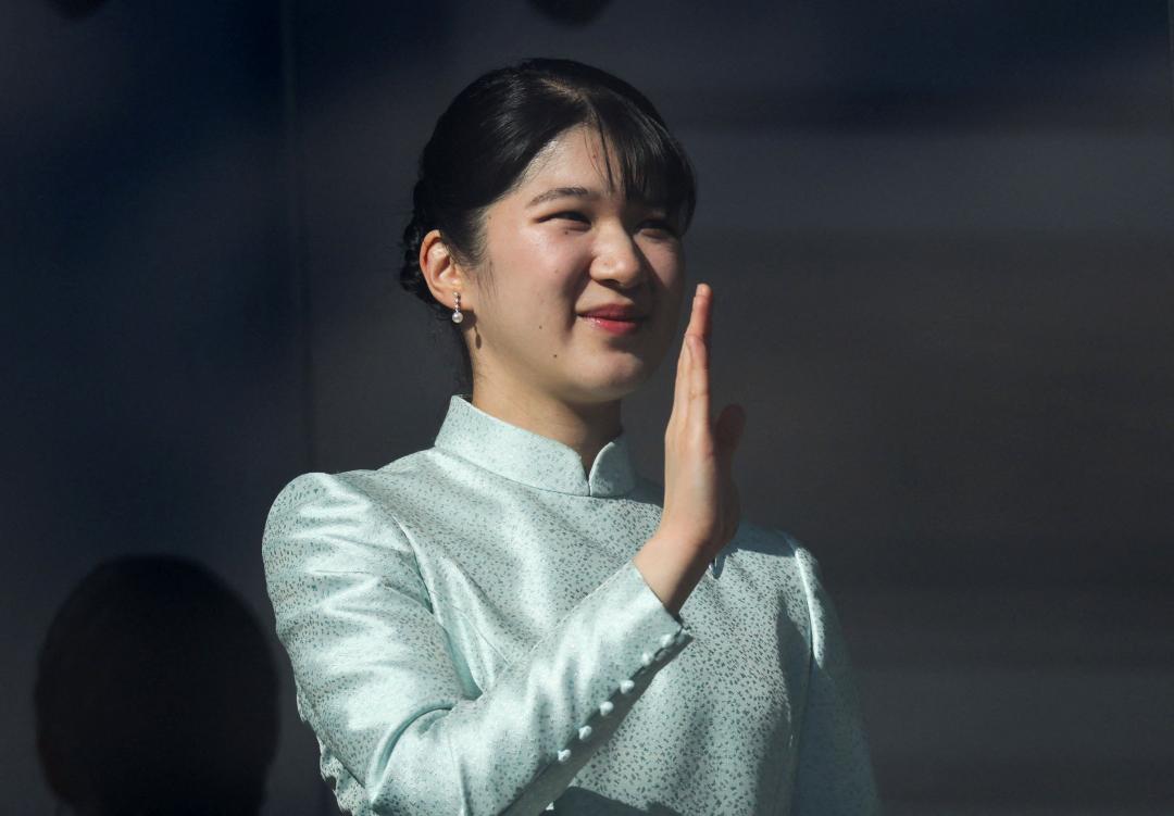 愛子公主優雅又可愛。(路透)