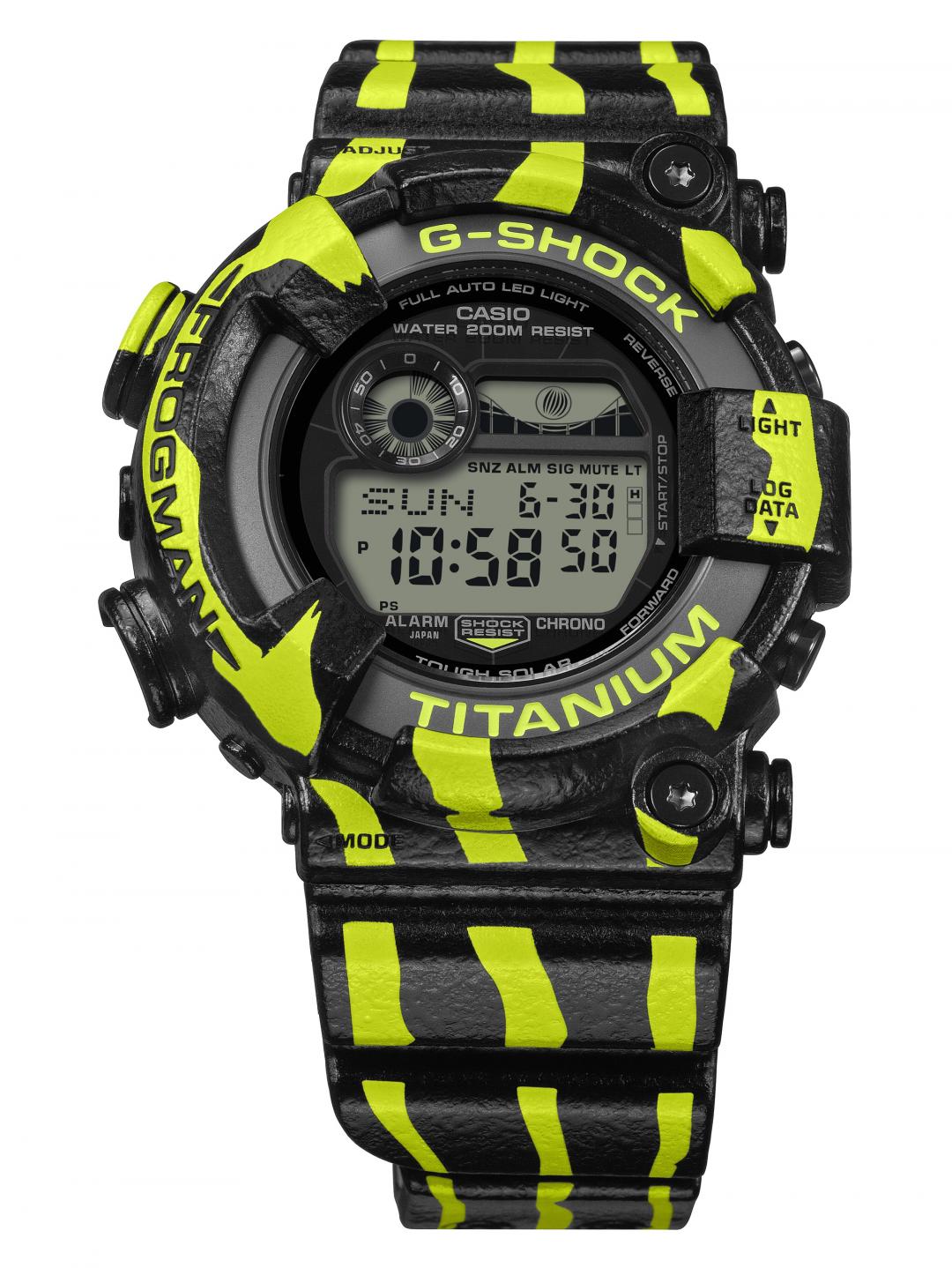 G-SHOCK FROGMAN全新型號GW-8200TPF-1，20,000元。(G-SHOCK提供)