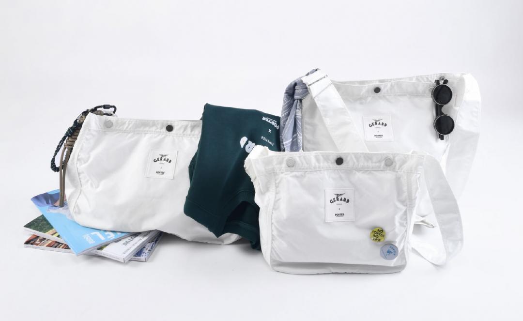 聯名系列AIR EDITION包款，售價介於NT$5,150～5,850元之間。