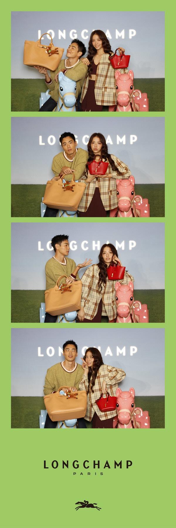 禾浩辰與宋芸樺在四連拍中，展現俏皮可愛姿態。