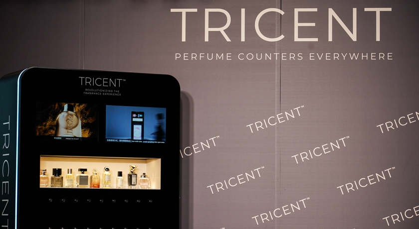 i人不必靠櫃也能試香！TRICENT™香氛互動體驗機搶先進駐五大捷運站