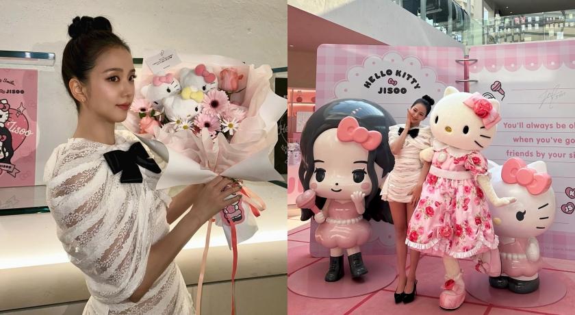 Jisoo作為Hello Kitty狂粉，如今成功成為Hello Kitty幕後推手，推動這名超過52歲的經典角色，再次重回人氣巔峰。