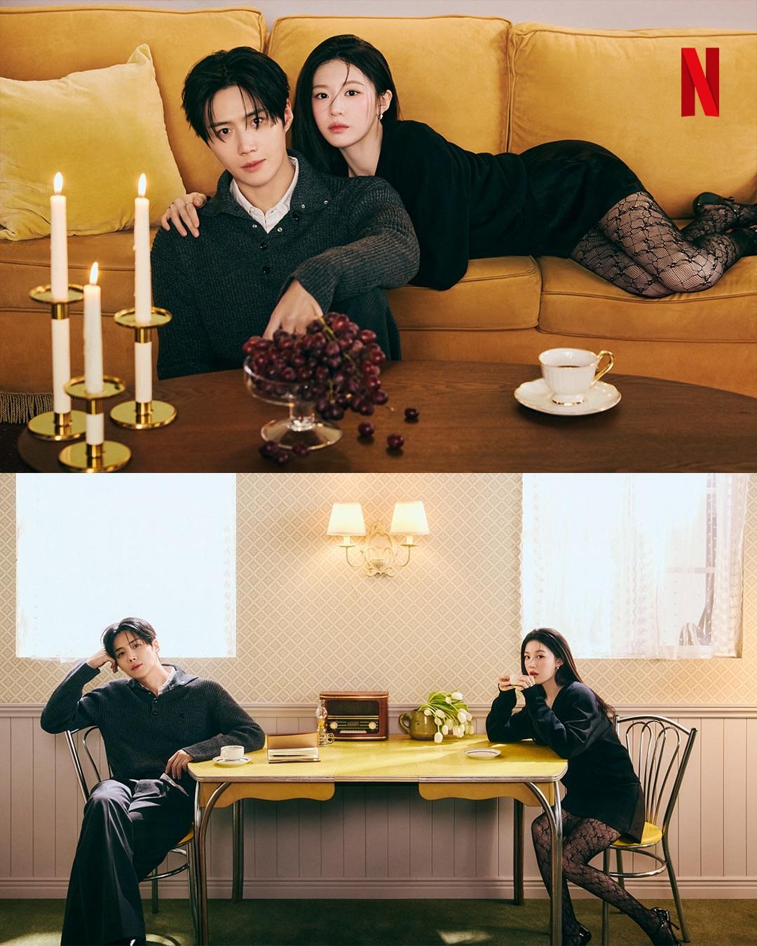 拍攝宣傳大片時，兩人之間充滿張力的化學反應，也成為話題焦點。