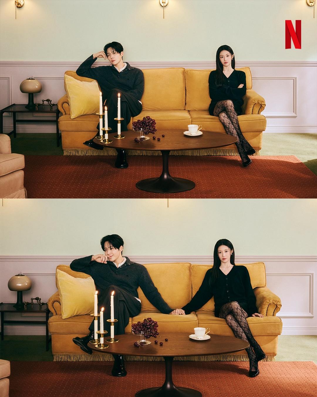 高允貞與口譯師金宣虎的粉紅泡泡，從劇中蔓延至戲外。