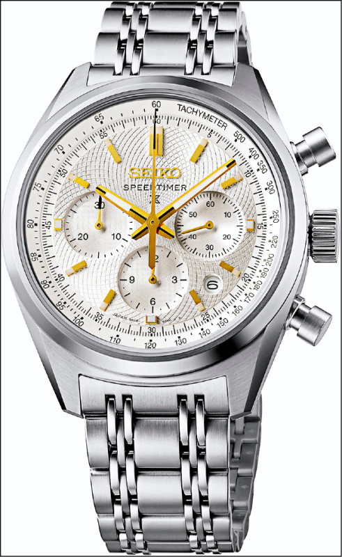 Prospex SRQ059J1錶款展現精準的計時功能，全球限量700只，每只75,000元。