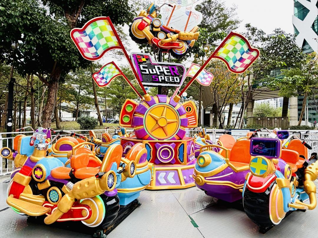 宏匯廣場「霓虹星光樂園」即日起至4月6日登場。(宏匯廣場提供，以下同)