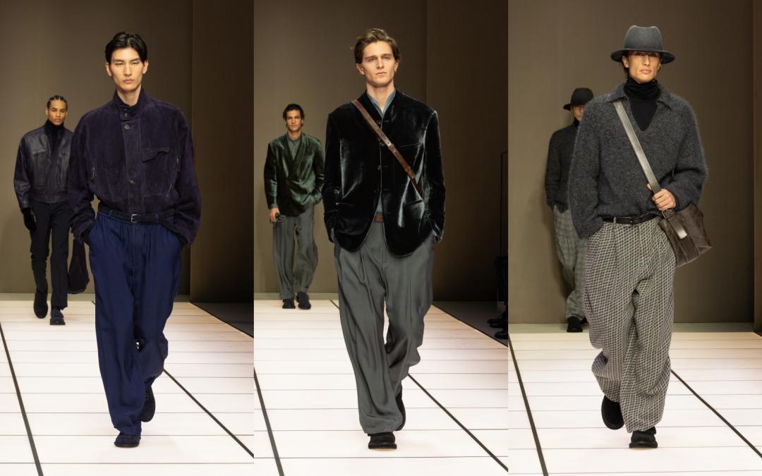 2026秋冬系列以「Cangiante（幻彩）」為題，顏色是重點主軸，Leo Dell’Orco透過色彩與材質的混搭，展現細膩變化。